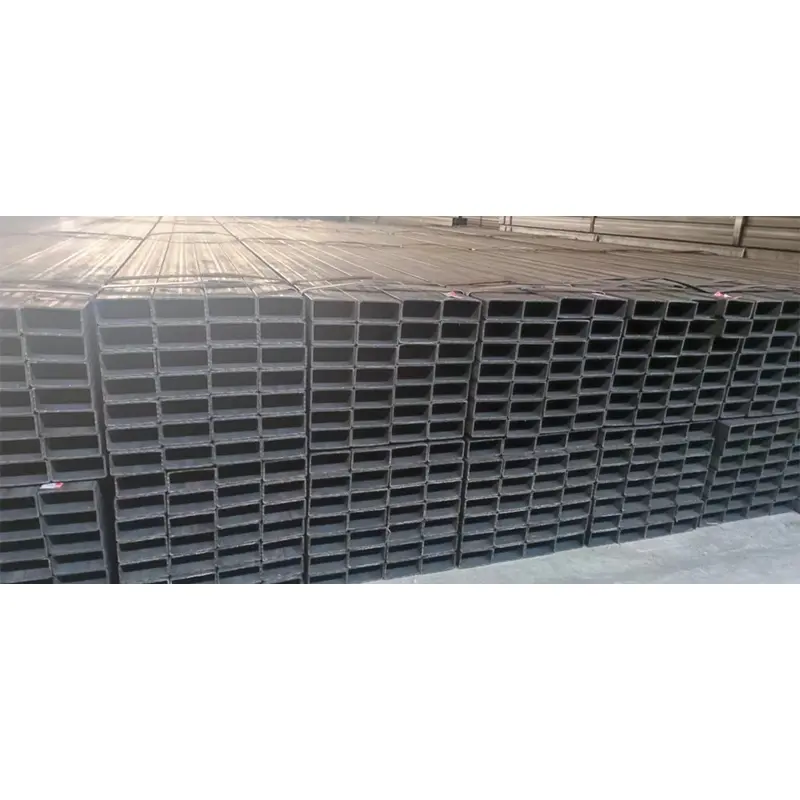 Black ERW Rectangular and Square Steel Tube