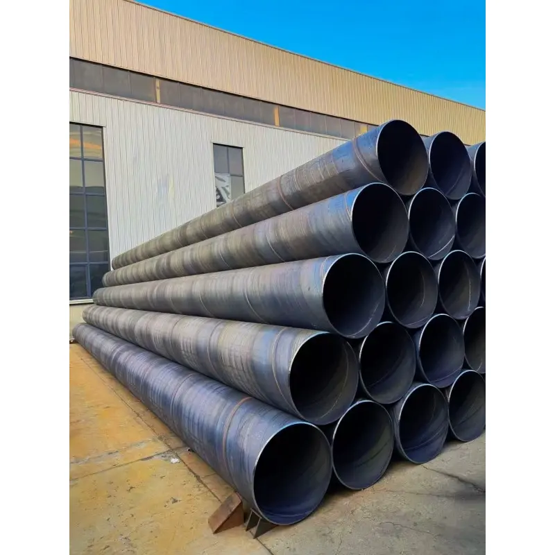 Black Spiral Welded Steel Pipe