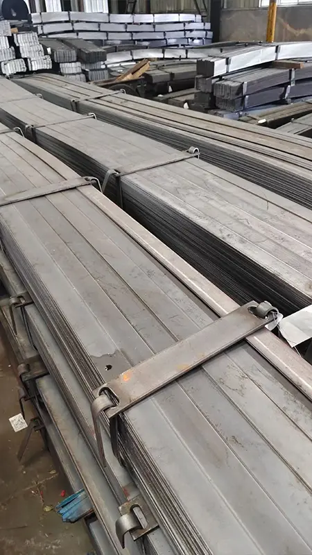Black Flat Steel Bar