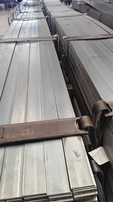 Black Flat Steel Bar