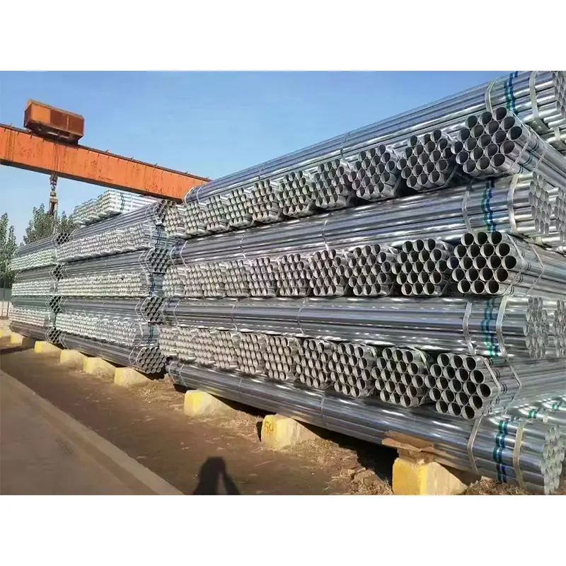 Thick Wall Hot Dip Galvanized Round Steel Pipe