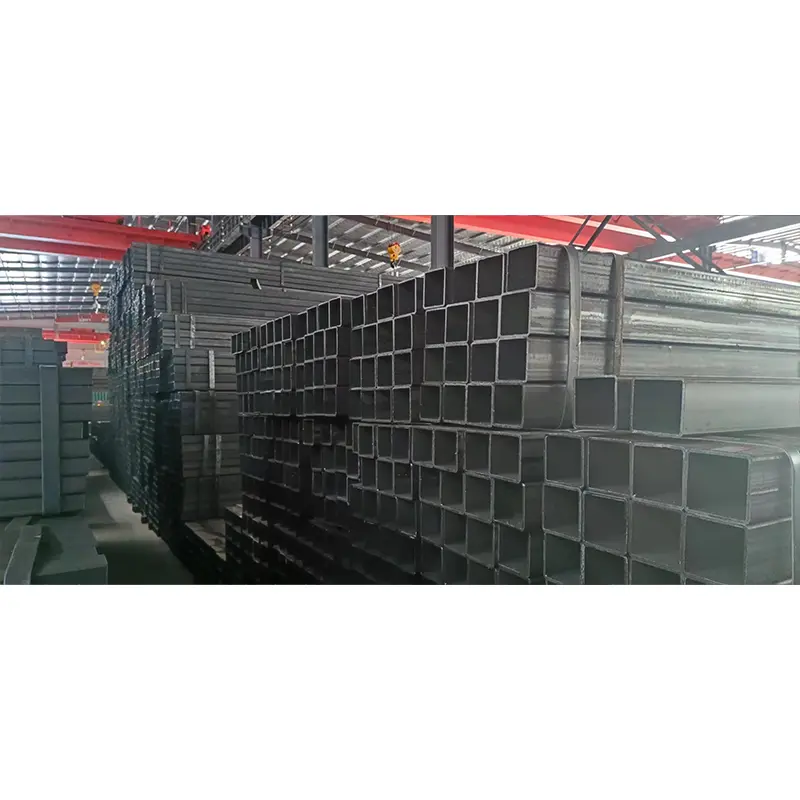 Large Diameter Black Rectangular and Square Steel Tube